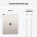 iPad Air 7 (2025), Chip M3, 13'' Wifi 128 Go, Luz estelar