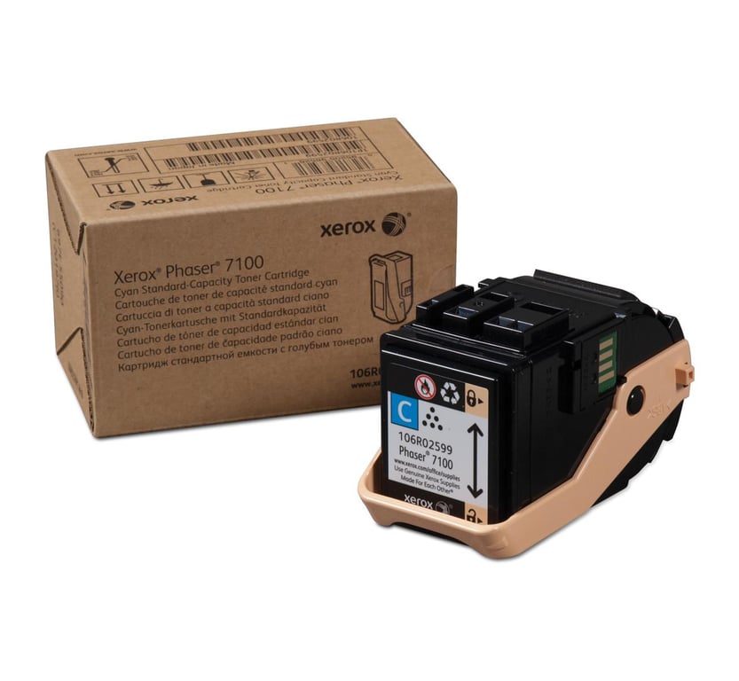 Xerox Cyan originale cartouche de toner pour Phaser 7100NM 7100DN - vue 4
