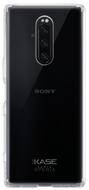 Carcasa híbrida invisible para Sony Xperia 1, Transparente