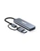 Hub MINEE USB / USB-C con 4 porte USB ultraveloce 3.0 15 cm