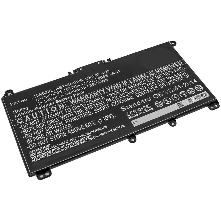 CoreParts MBXHP BA0282 composant de laptop supplémentaire Batterie Neuf