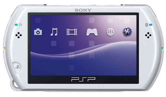 Console PSP Go, Blanc