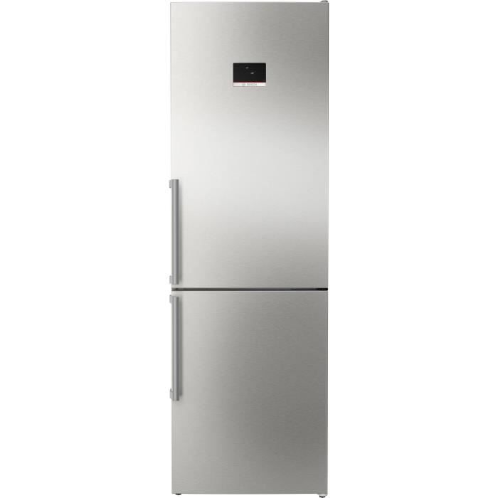 Bosch KGN367ICT Série 4 Réfrigérateur combiné pose libre 321 186 x 60 H x Inox anti trace de doigts - vue 4