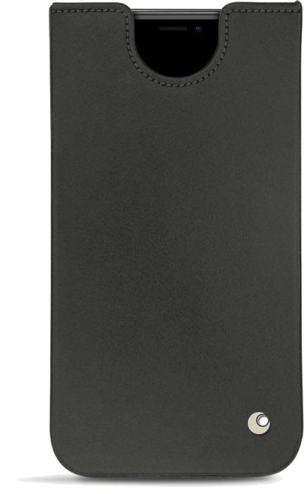 Pochette cuir Apple iPhone 11 Pro Max - PochetteNoir