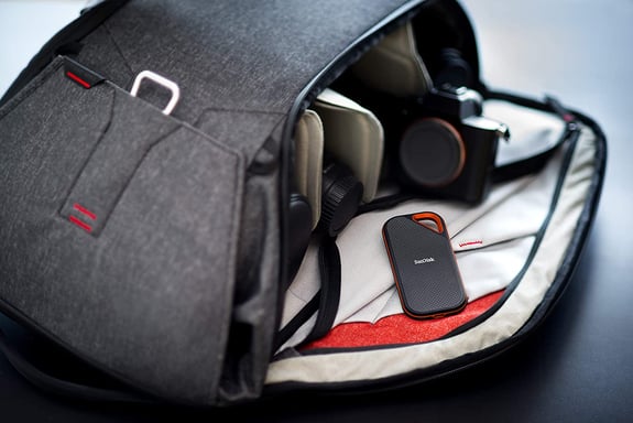 SanDisk Extreme PRO 2 TB 3.2 Gen 2 (3.1 Gen 2) Negro, Naranja