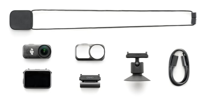 DJI Osmo nano caméra pour sports d'action 35 MP 4K Ultra HD CMOS 25,4 / 1,3 mm (1 / 1.3'') Wifi 52 g