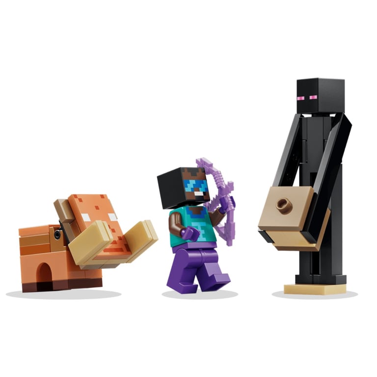 LEGO Minecraft Voyage à travers les Portails du Nether et de l’Ender 21584 - vue 4
