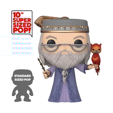 FUNKO Pop Hp: Harry Potter- 10'' Dumbledore W/Fawkes