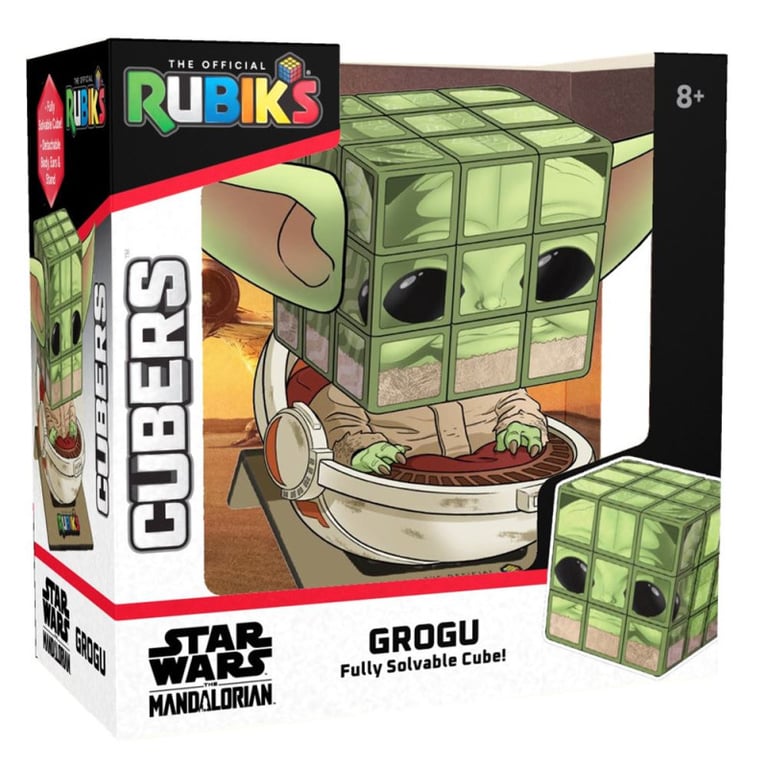 Casse tête Rubik s Cubers Star Wars Grogu - Neuf