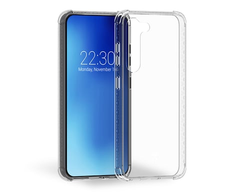 FORCE CASE FCAIRGS23T coque de protection pour téléphones portables Transparent Samsung G S23 5G