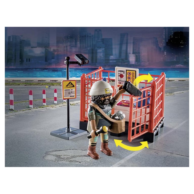 Jeu Playmobil City Action 71381 Police Starter Pack Playmobil - vue 2