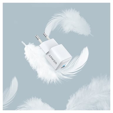 Anker PowerPort III Nano-20W Versione UE Bianco Interno