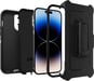 OtterBox Defender Coque pour iPhone 14 Pro, Antichoc, anti-chute, ultra-robuste, coque de protection, supporte 4x plus de chutes que la norme militaire, Noir, livré sans emballage