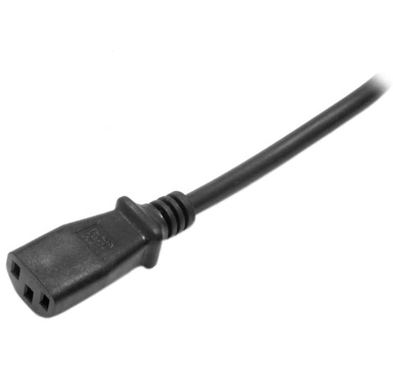 StarTech.com Câble d'Alimentation PC 1,8 m - CEE7 vers IEC 320 - Cordon Secteur Noir - vue 4