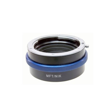 NOVOFLEX Bague d'Adaptation Objectif compatible avec NIKON F sur boitier Micro 4/3 avec controle diaphragme - MFT/NIK - Neuf