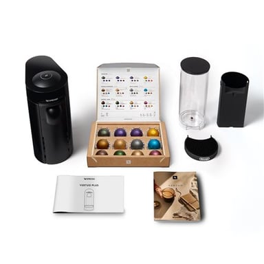 Cafetera Nespresso De'Longhi Vertuo Plus ENV150.B Negro - Garantía de 2 años