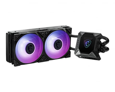 MSI MPG CORELIQUID K240 V2 Sistema di raffreddamento per computer Custodia per PC Kit di raffreddamento 12 cm Nero