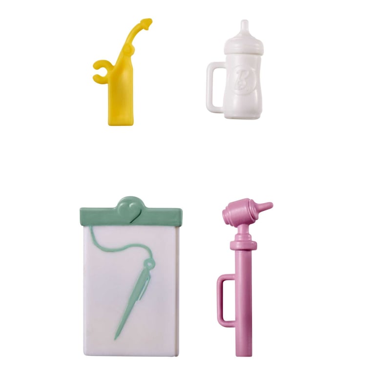 Poupée Barbie Pédiatre GVK03 – Avec Accessoires Médicaux et Bébé - vue 4