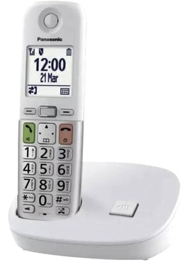 Panasonic KX-TGU410EXW telefono Telefono DECT Identificazione del chiamante Bianco