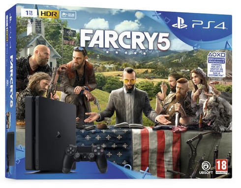 PS4 Slim 1TB + Far Cry 5