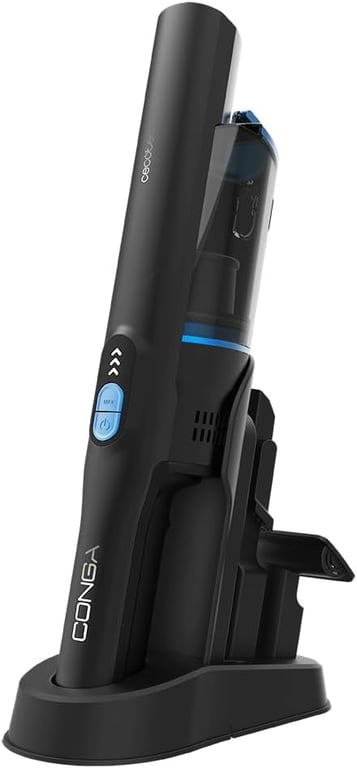 CECOTEC Aspirateur &agrave; main sans fil blanc/bleu - Neuf