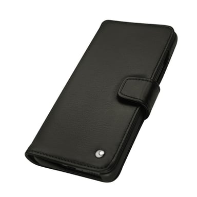 Xiaomi Mi 11 Ultra funda de piel - Solapa billetera - Negro - Piel lisa