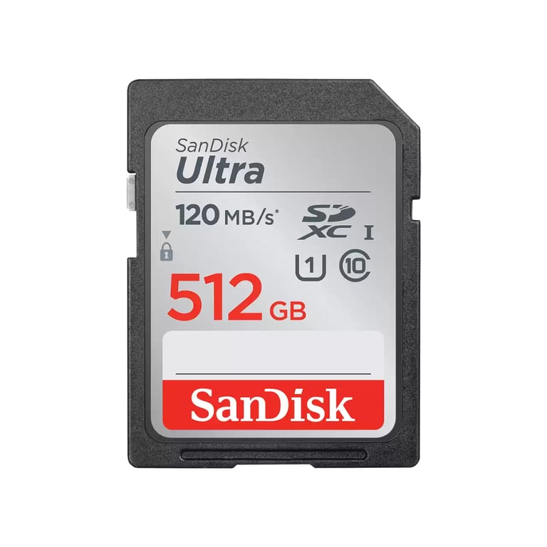 Carte mémoire flash SANDISK Ultra jusquà 120 Mo/ Classe 10 SDXC - vue 2