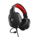 Trust GXT 323 Carus Auriculares con cable Diadema Play Negro, Rojo