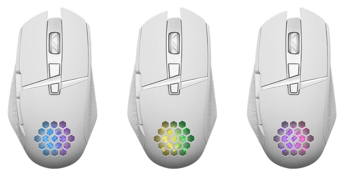 Defender GLORY GM-514 ratón Juego mano derecha RF inalámbrico Óptico 3200 DPI