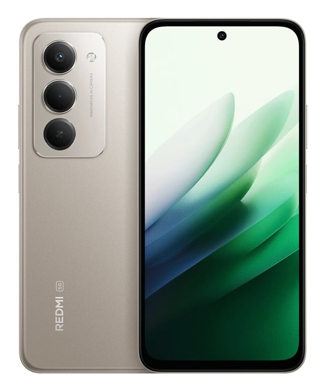 Redmi 15 (5G) 4 Go 128 Go, Gris - Neuf