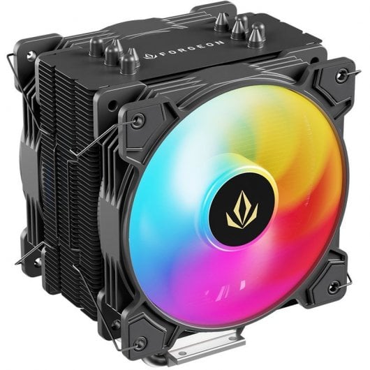 Forgeon Air Solarian 5Pipes ARGB Ventilateur CPU 2x120mm - vue 2