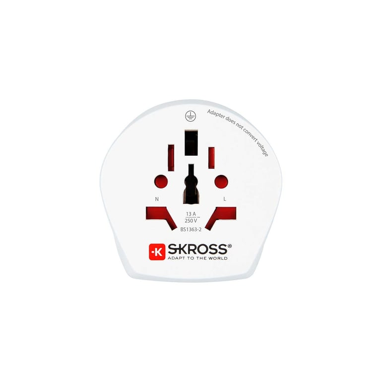 Adaptateur de Voyage 2 en 1 Universel pour Europe et Afrique du Sud Neuf - vue 2