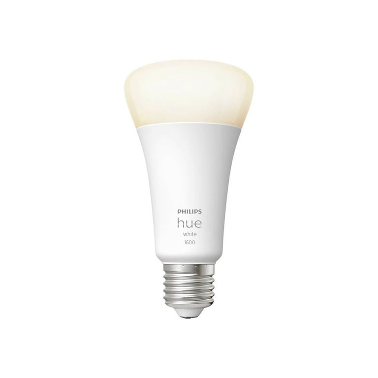 Philips Hue ampoule LED connectée E27 1600 lumen compatible Bluetooth fonctionne avec Alexa Google Homekit - vue 2