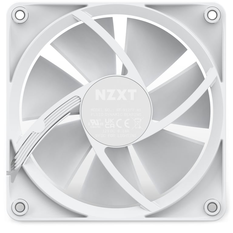 NZXT F120 RGB Boitier PC Ventilateur 12 cm 1 pièce Neuf - vue 4