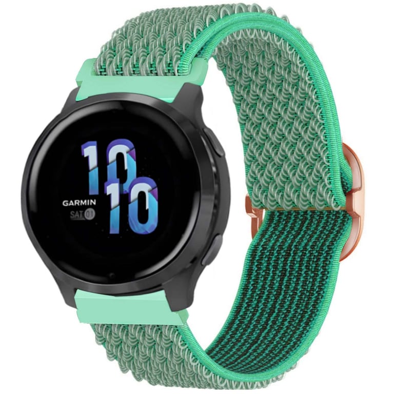 imoshion Bracelet en nylon élastique - Connexion universelle 22 mm - Turquoise - Neuf