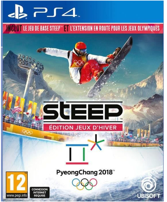 Steep Edition Jeux d'Hiver PS4 - Jeu de base + Extension