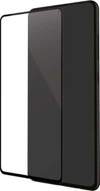 Protector de pantalla de cristal templado (100% cobertura de superficie) para Samsung Galaxy A51/A51 5G, Negro