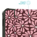 imoshion Étui de liseuse portefeuille design Pliable pour Kobo Libra Colour - Bloom Love Blush