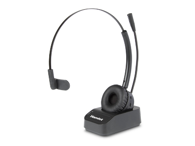 Hamlet Renova Casque Sans fil Ecouteurs Business/Everyday Bluetooth Socle de chargement Noir