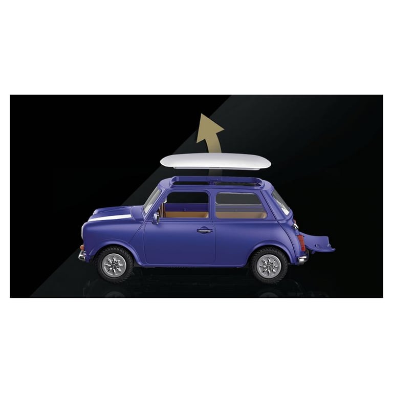 Mini Cooper Playmobil avec 2 personnages et accessoires classiques Neuf - vue 2