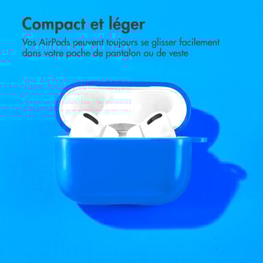 imoshion Coque Néon pour Apple AirPods Pro - Bleu Cobalt