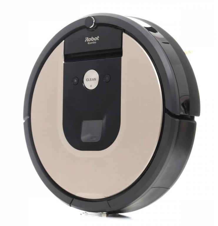 iRobot Roomba 976 aspiradora robotizada 0,6 L Sin bolsa Beige, Negro, Marrón