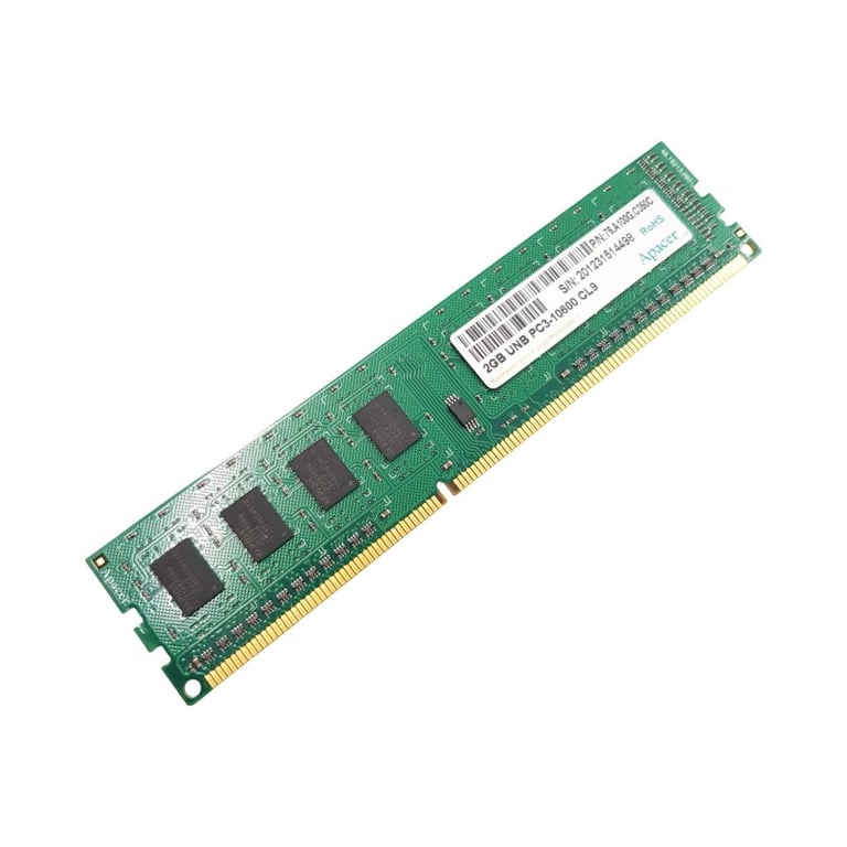 2Go RAM DDR3  76.A100G.C350C DIMM PC3-10600 1Rx8 - Très bon état Très bon état - Apacer reconditionné disponible sur Pixmania