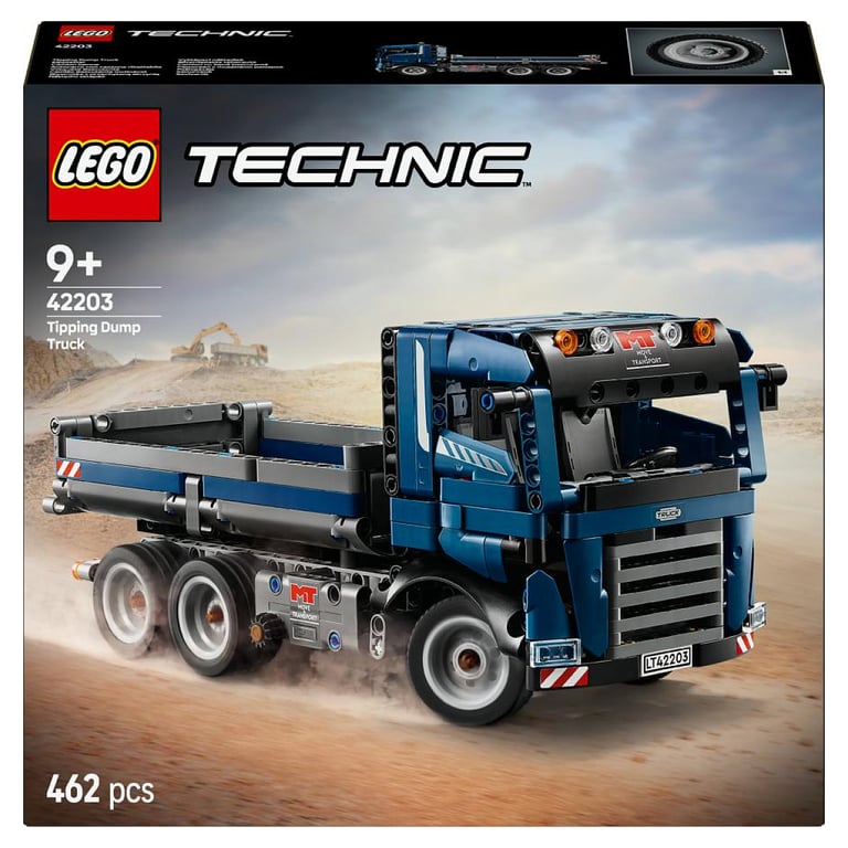 Camion Benne LEGO Technic 42203 - Aventures de Construction pour Enfants - Neuf
