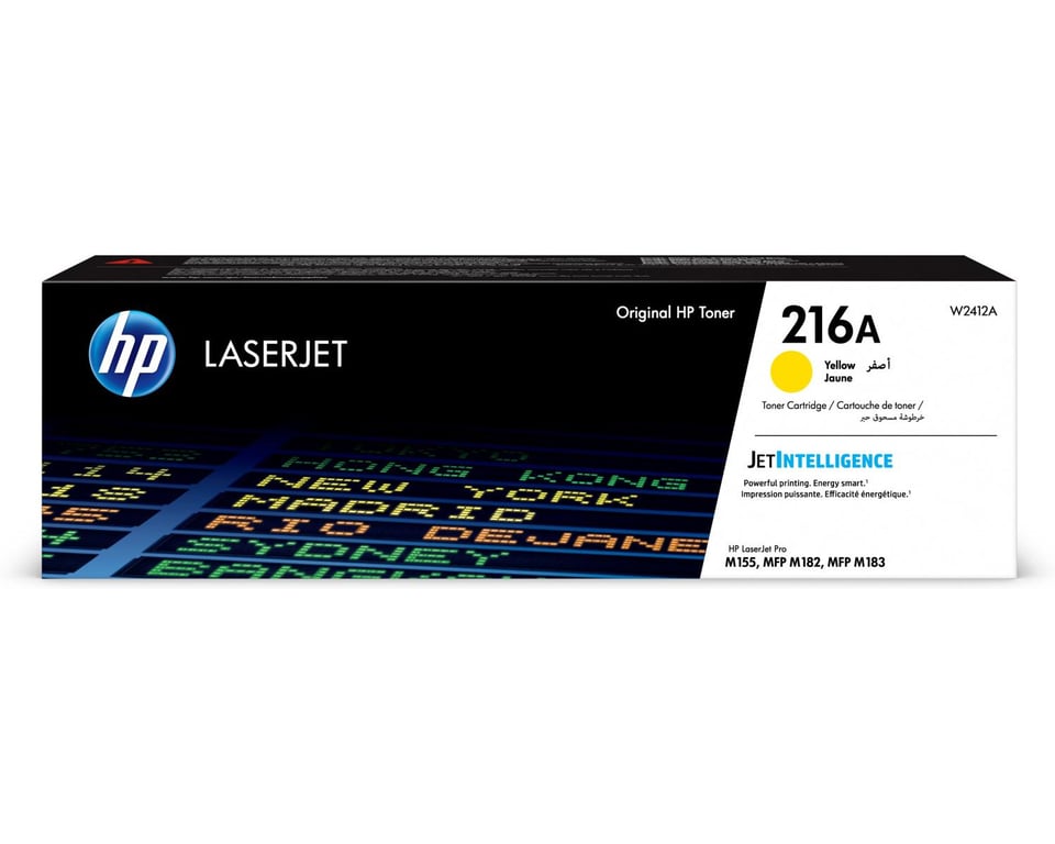 Cartouche d'encre Hp TONER 216A JAUNE - Neuf