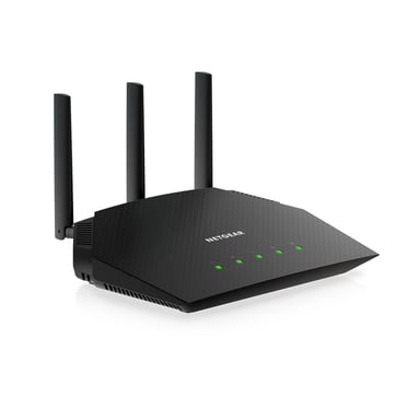 NETGEAR Nighthawk 4-Stream AX1800 WiFi 6 Router (RAX10) router inalámbrico Gigabit Ethernet Doble banda (2,4 GHz / 5 GHz) Negro
