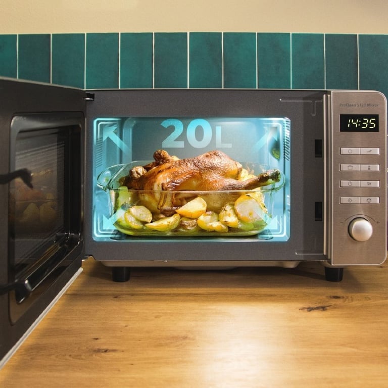 Micro-Ondes Cecotec Proclean 5120 – 700W, 20L, 8 Programmes Automatiques, Grill 800W - vue 5