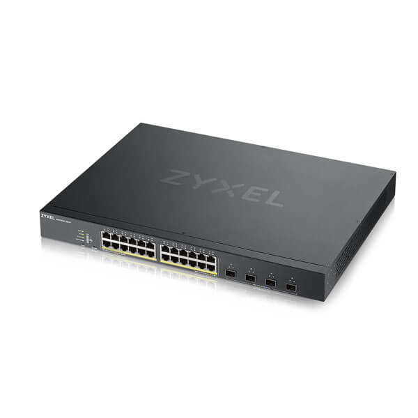 Zyxel XGS1930 28HP commutateur réseau Géré L3 Gigabit Ethernet 101001000 Connexion Ethernet supportant 'alimentation via ce port PoE Neuf - vue 2