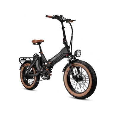Bicicleta eléctrica plegable MIHOGO ONE con doble batería y proyección de navegación