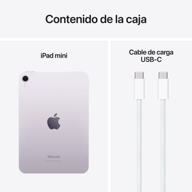 iPad mini 7 (8,3') Wifi 128 GB, Morado